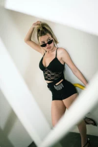 Hochtaillierte Shorts